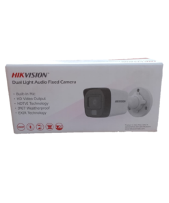 Alternative view of Hik 2mp Dual Light with Mic Analog DS-2CE16D0T-LPFS Bullet 3.6mm cctv Camera
