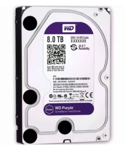WD PURPLE HIKVISION 3.5''  8TB HDD 6.0GBPS, 2-YEARS WARRANTY SURVILLIANCE HARD DRIVE