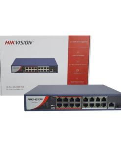 HIKVISION 3E0318P-E/M  16 PORT POE WITH  1SFP AND1 RJ45  GIGABIT UPLINK