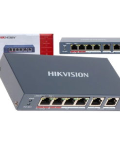 HIKVISION 3E0106P-E  6 PORT POE SWITCH WITH 2 100MBPS UPLINKS