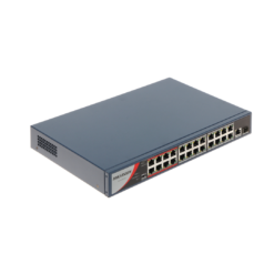 Hikvision DS-3E0326P-E/M 24 Ports P0E 10/100MBPS with 1 SFP and Gigabit Ethernet Uplink