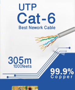Alternative view of NATGEAR UTP CAT-6 23awg 4-Pair Bare Copper 99.9% 305M Network Cable