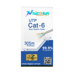 NATGEAR UTP CAT-6 23awg 4-Pair Bare Copper 99.9% 305M Network Cable