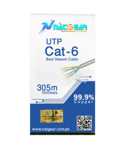 NATGEAR UTP CAT-6 23awg 4-Pair Bare Copper 99.9% 305M Network Cable