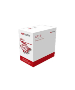 Hikvision DS-1LN6UE-W  4-Pair UTP CAT-6 Cable Pure Copper 24awg FR PVC 305M (1000Feet) Box