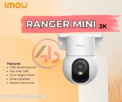 IMOU Ranger Mini Integrated-Bracket | Selectable 2K Image Smart Full-color Night Vision | Human Detection Supports Wi-Fi 6 & USB-C Connection