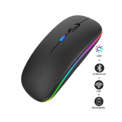 HP WIRELESS RE-CHARGEABLE MOUSE WITH DUAL MODE