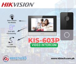 Hikvision DS-KIS603-P, IP Video Intercom Kit, 4btech.com.pk