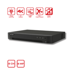 HIKVISION iDS-7208HUHI-M1/X 8-ch 5 MP 1U H.265 AcuSense DVR Upto 8MP