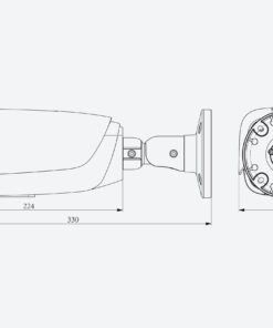 Tiandy TC-C34LQ Spec:LK/I3W/A/E/Y/M/S/H/LPR/2.8-12mm Bullet Camera - Image 4