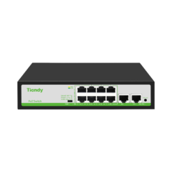 Tiandy TC-P3S010 Spec:F/0820/AT/90 PoE Switch