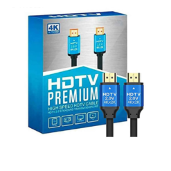 High-Speed HDMI Cable 4K Ultra HD & 1080P – HDMI Male to Male for TV, Laptop, PC & Gaming Console | Durable Audio Video Cable with Stable Signal Transmission